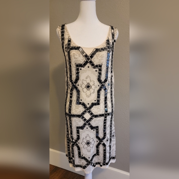 NWT Free People beaded Speak Easy dress size 10 - Picture 2 of 4